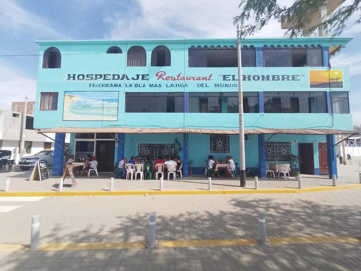 Hospedaje Restaurante El Hombre Puerto Malabrigo Exterior foto