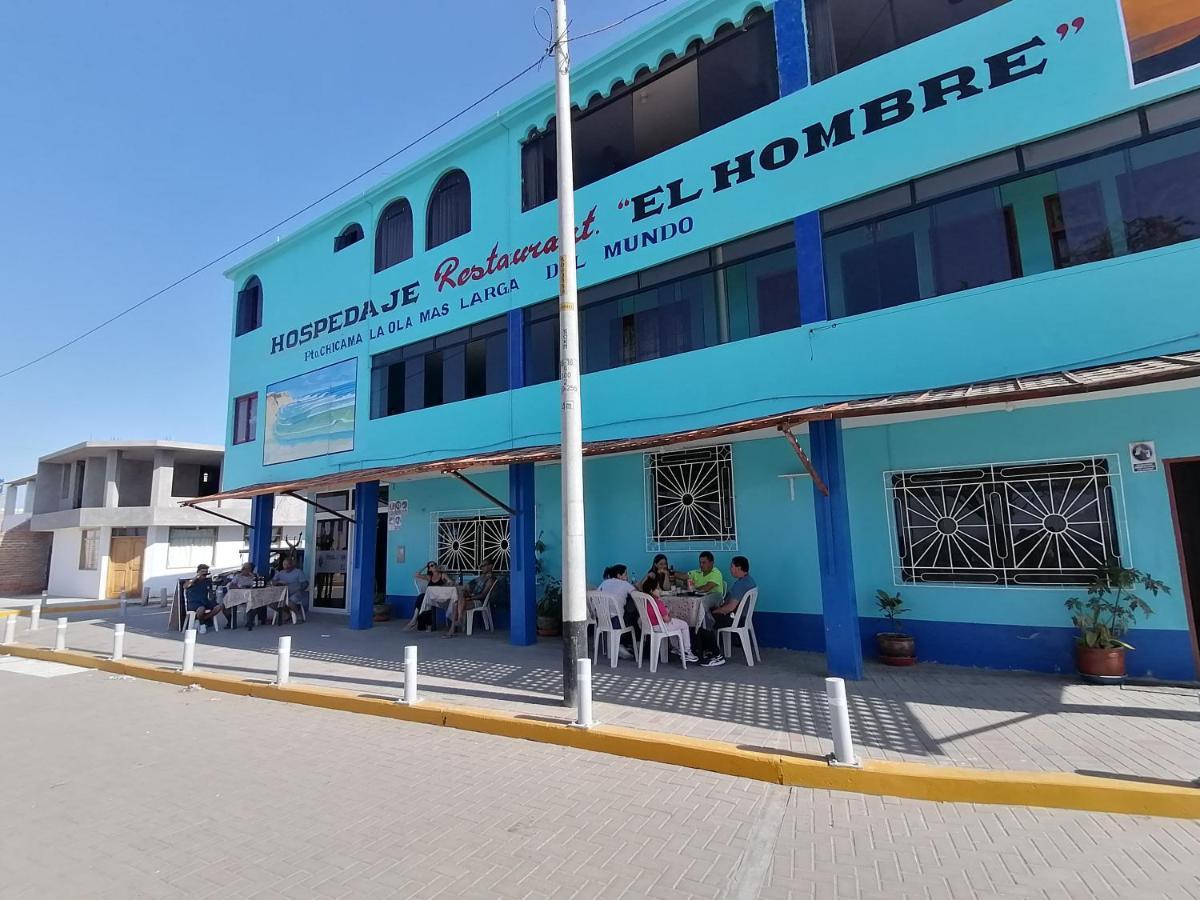 Hospedaje Restaurante El Hombre Puerto Malabrigo Exterior foto